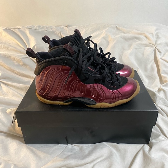 Nike Foamposites - Maroon - size 5Y - Picture 1 of 8